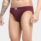 Men's Cotton Brief, वाइन, small image number null